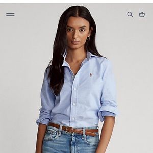 NWT Ralph Lauren slim fit Oxford size 10